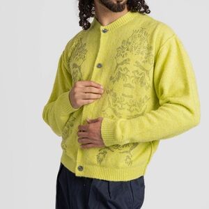 Rare Unisex Limited Edition PUMA X ARIES cardigan in green size XXL